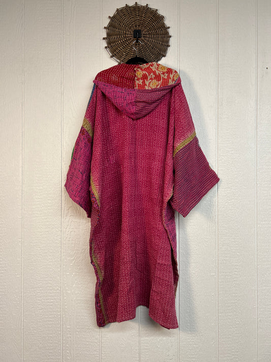 Pareo Kantha Gaia Hooded Maxi 1026 144