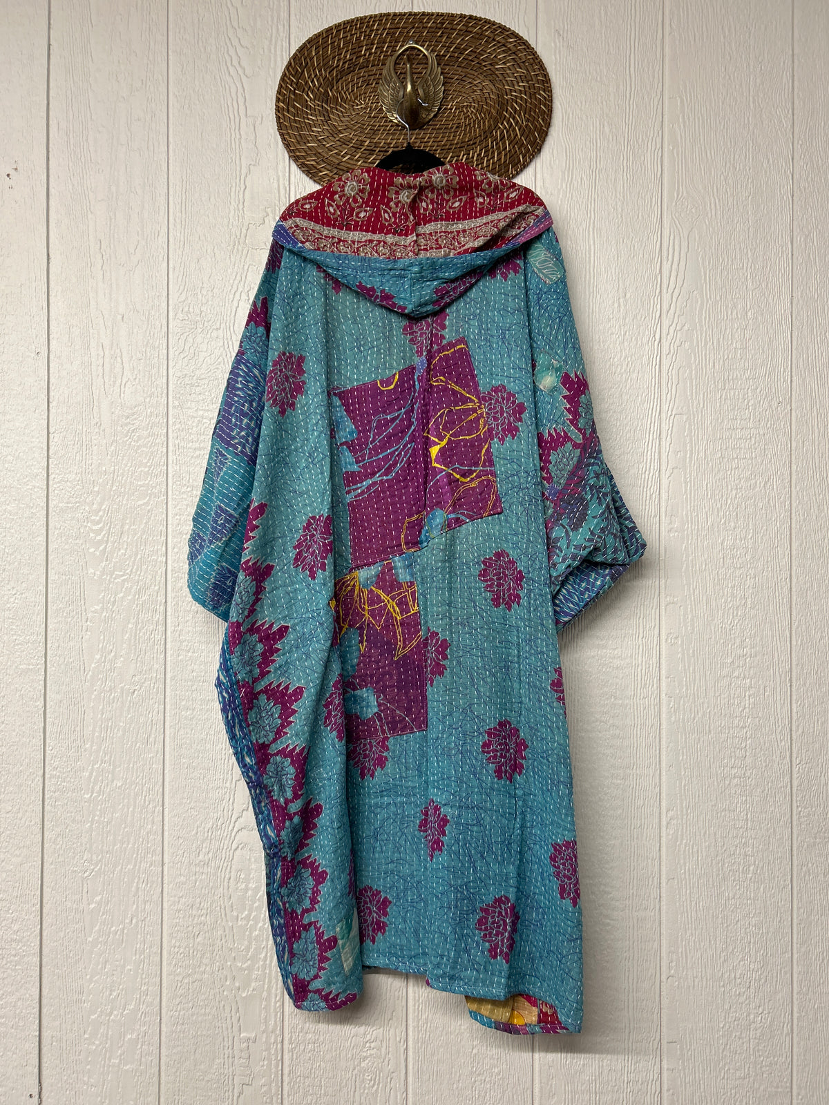 Pareo Kantha Gaia Hooded Maxi 1026 104