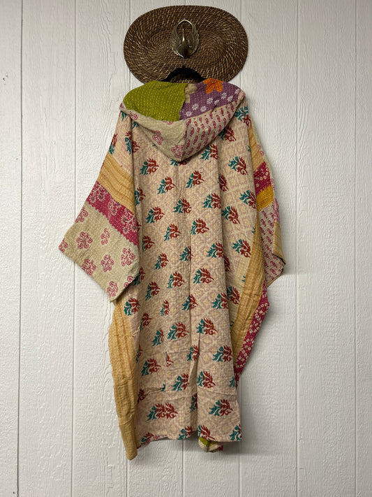 Pareo Kantha Gaia Hooded Maxi 1026 097