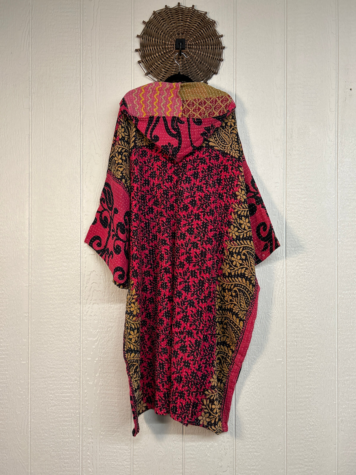 Pareo Kantha Gaia Hooded Maxi 1026 188