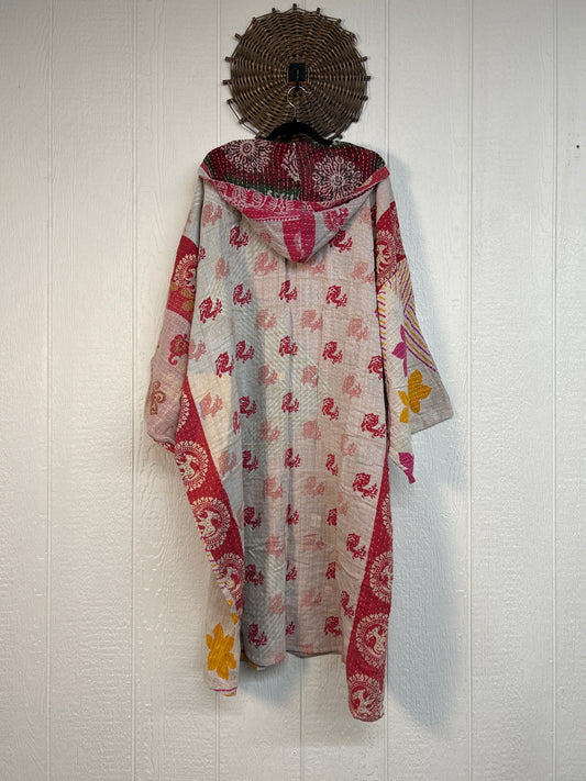 Pareo Kantha Gaia Hooded Maxi 1026 211