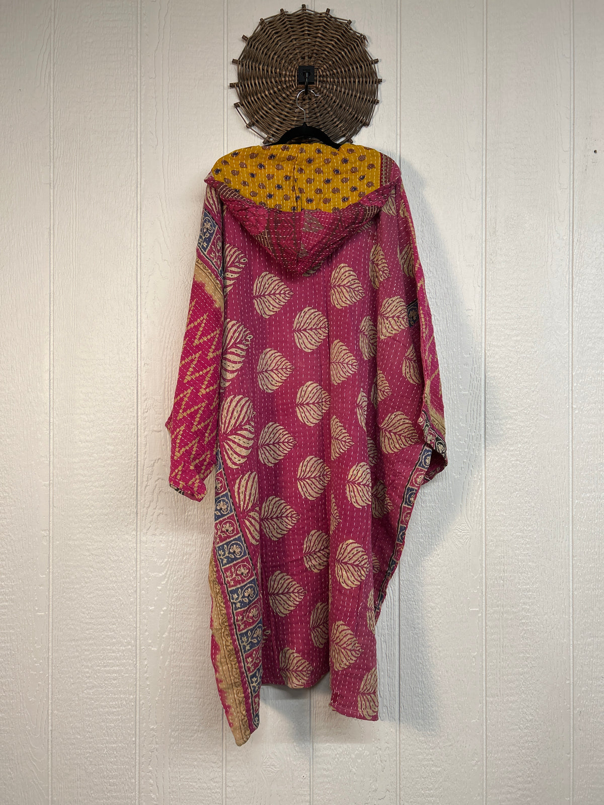 Pareo Kantha Gaia Hooded Maxi 1026 203