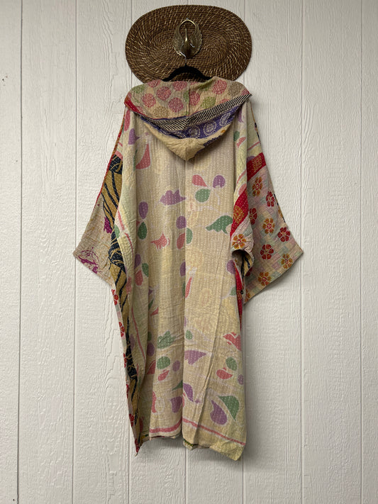 Pareo Kantha Gaia Hooded Maxi 1026 021