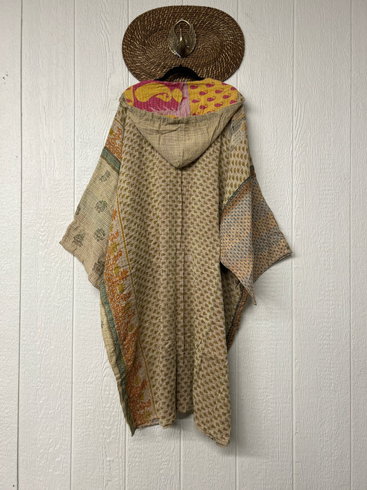 Pareo Kantha Gaia Hooded Maxi 1026 091