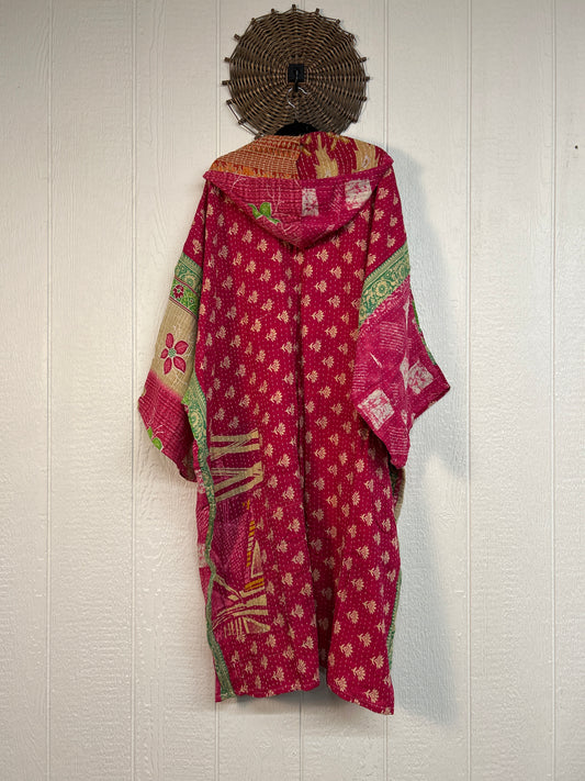 Pareo Kantha Gaia Hooded Maxi 1026 177