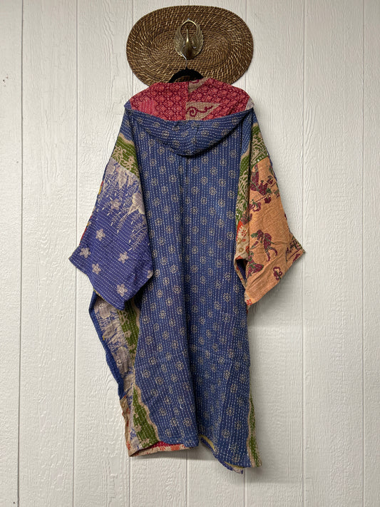 Pareo Kantha Gaia Hooded Maxi 1026 117