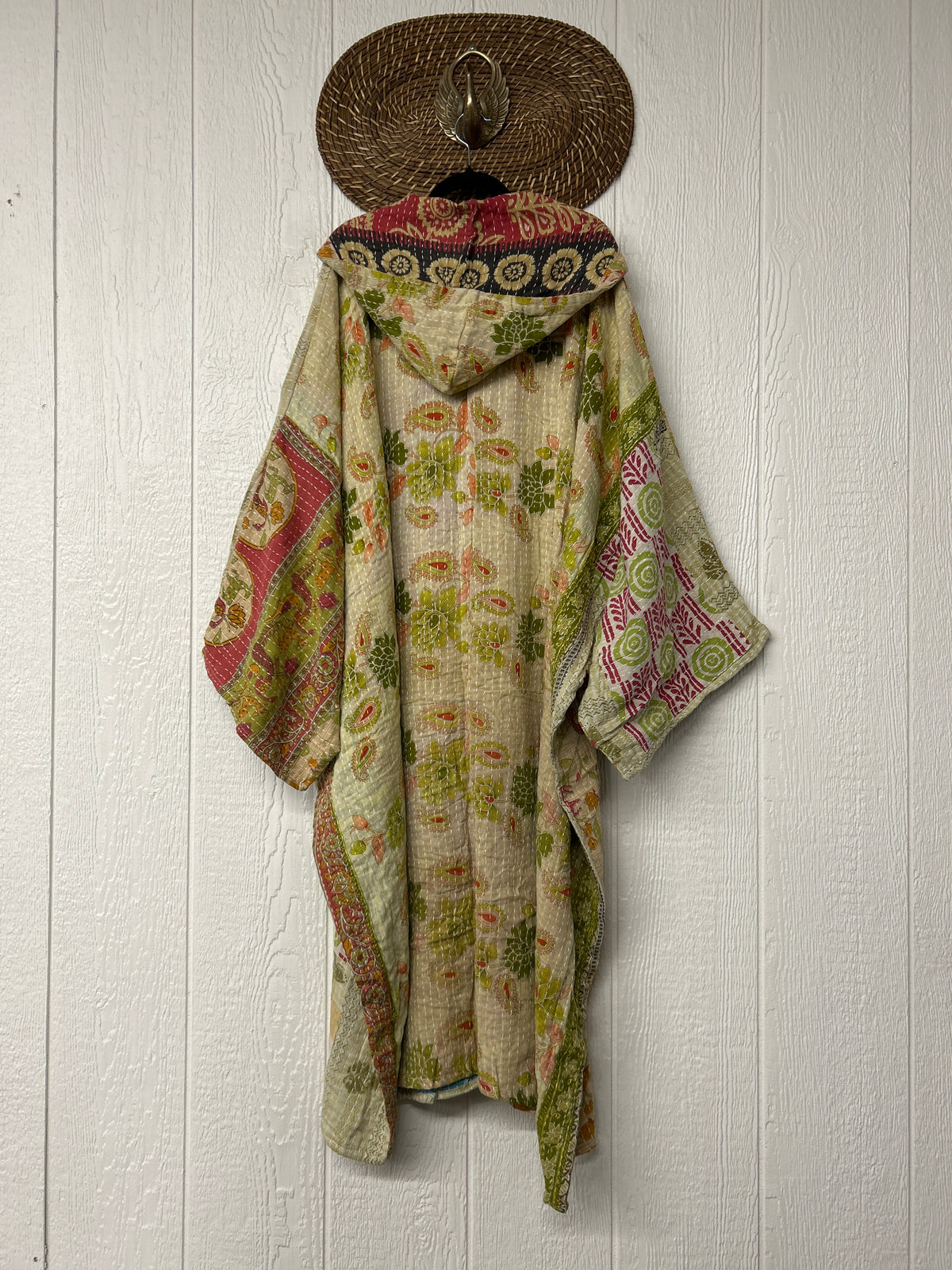 Pareo Kantha Gaia Hooded Maxi 1026 079