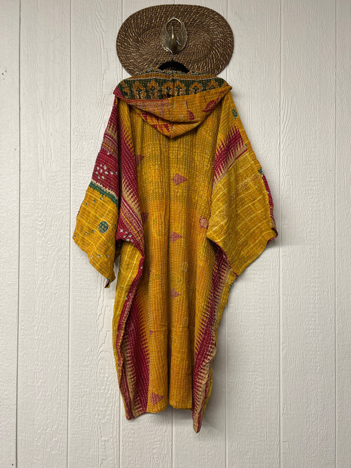 Pareo Kantha Gaia Hooded Maxi 1026 001