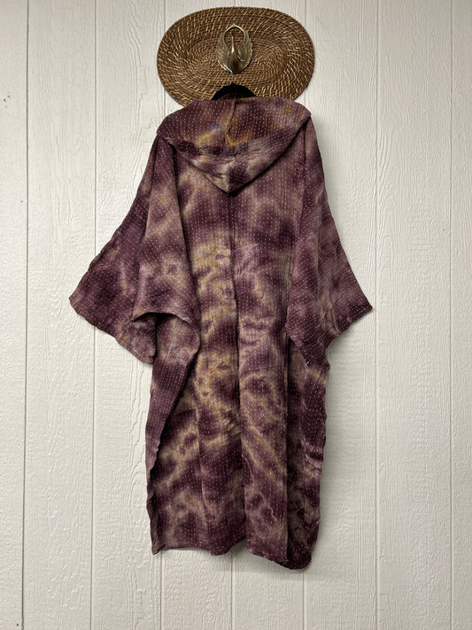 Pareo Kantha Gaia Hooded Maxi 1026 116