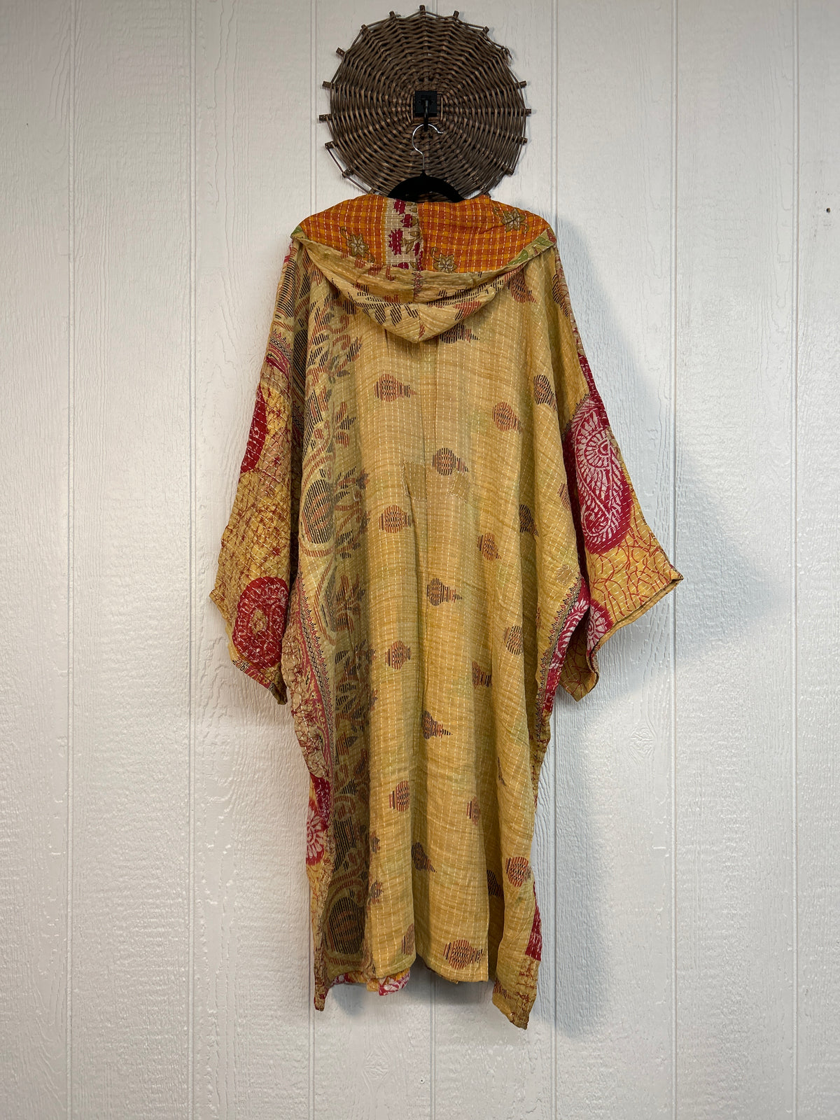 Pareo Kantha Gaia Hooded Maxi 1026 220