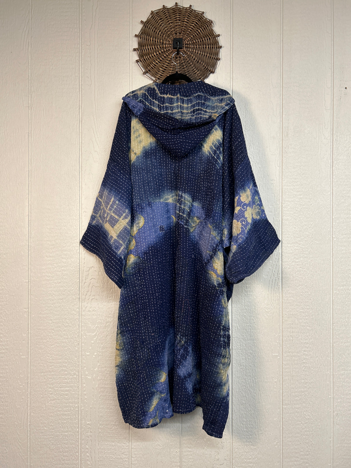 Pareo Kantha Gaia Hooded Maxi 1026 187