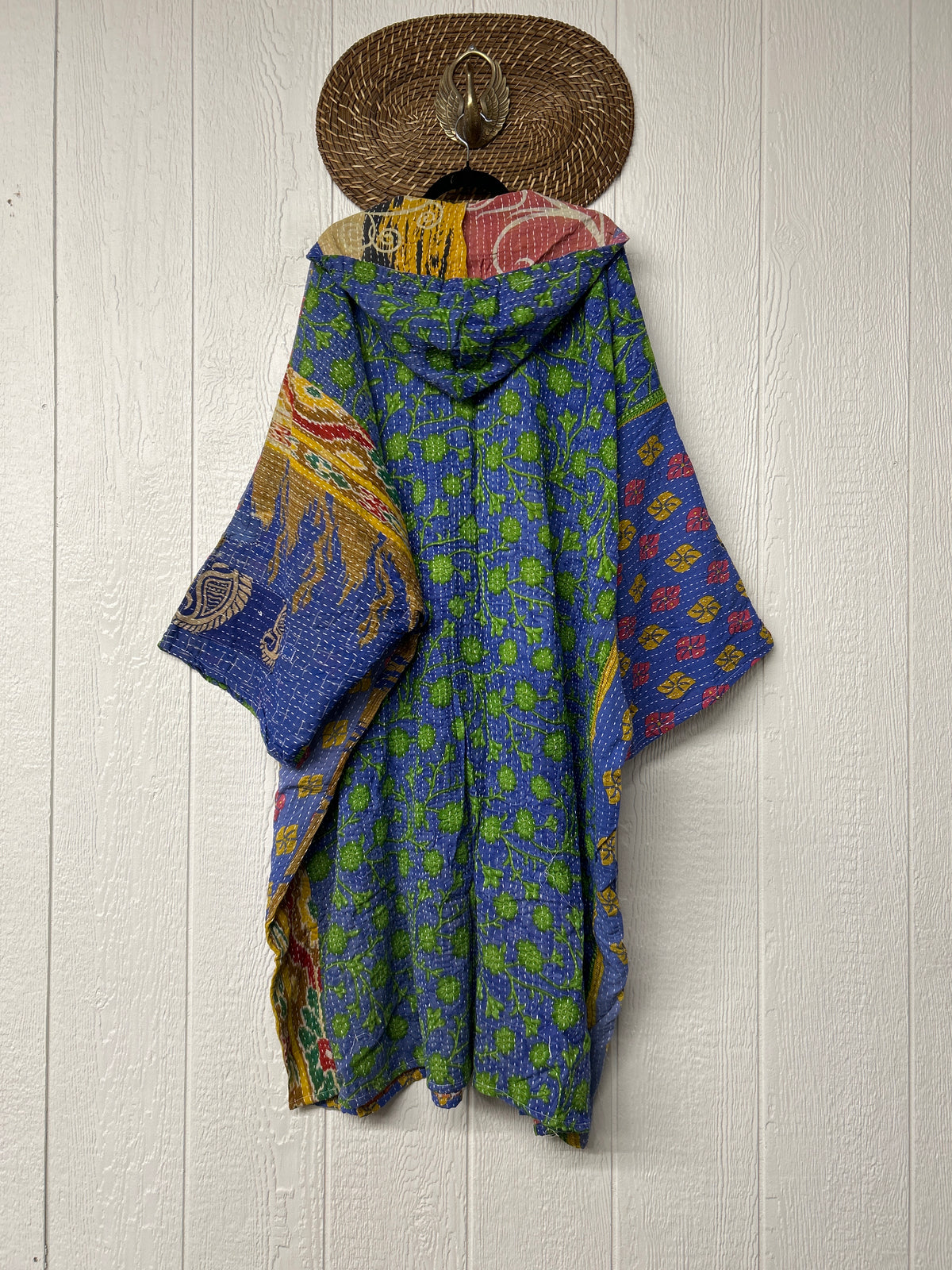 Pareo Kantha Gaia Hooded Maxi 1026 100