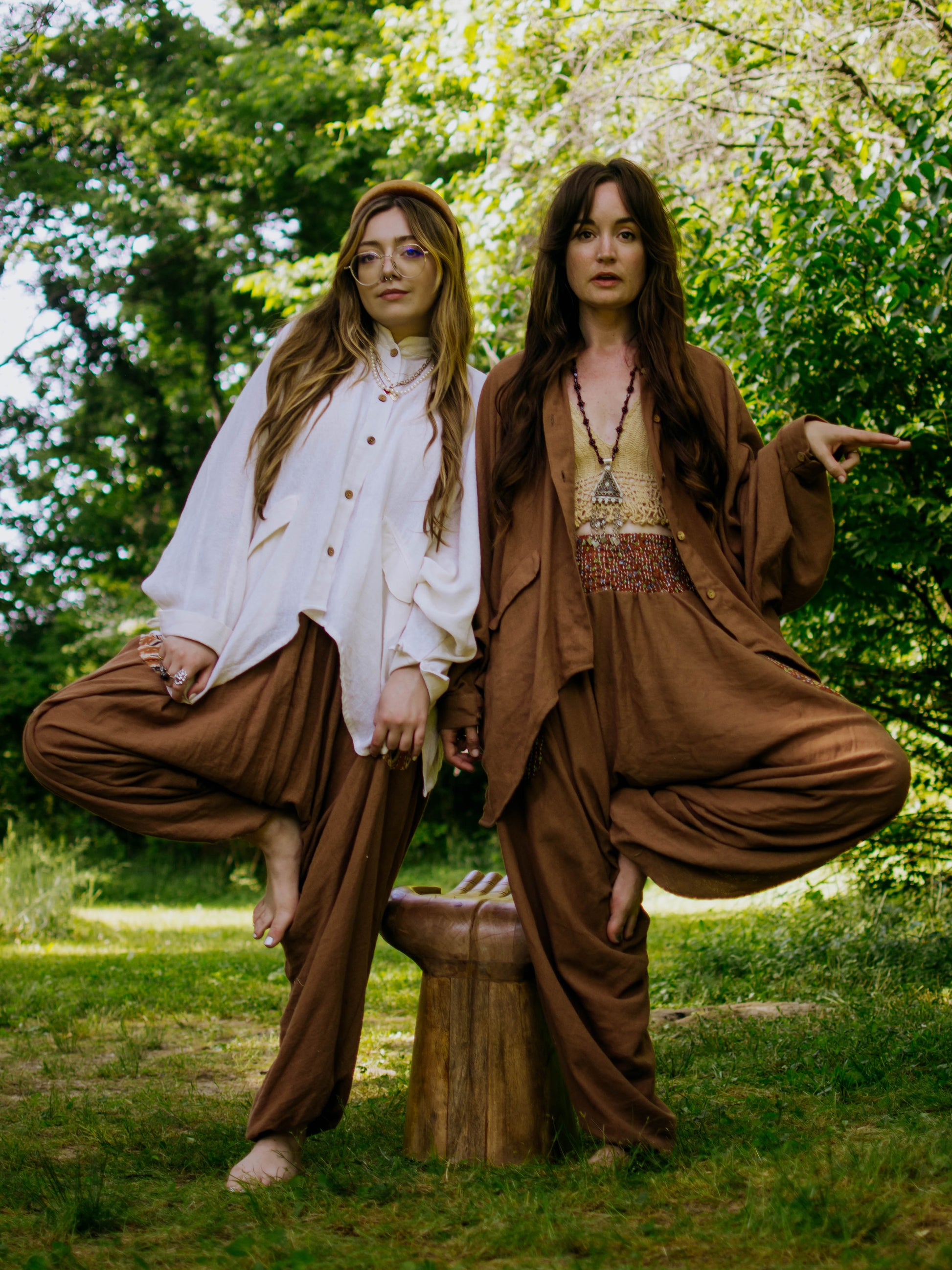 Khadi Harem Pant - Kantha Bae