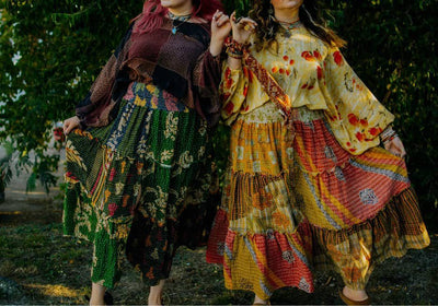 Meet the Clothing: Luna Crop + Kantha Monarch Maxi
