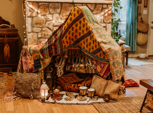 Kantha Living Room Fort