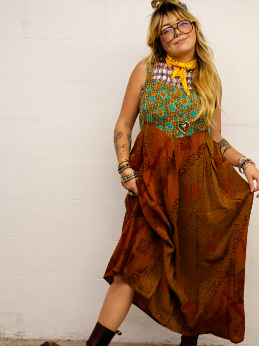 Crossroad Overall Dress
