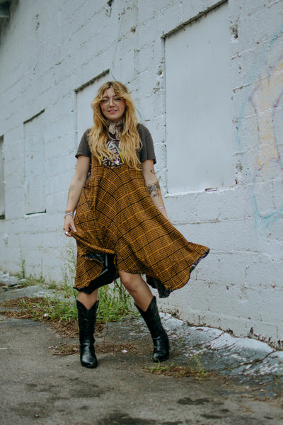 Silk Moonchild Mini Dress
