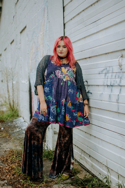 Kantha Meadow Mini Dress
