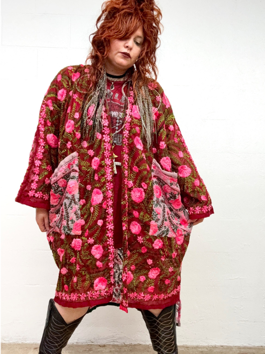 Phulkari Kimono
