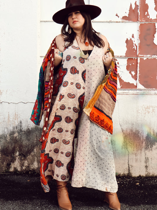 Kantha Harmony Wide Leg Jumpsuit