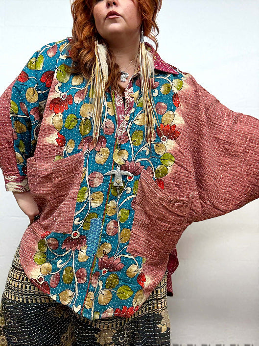 Pareo Kantha Poetic Tunic