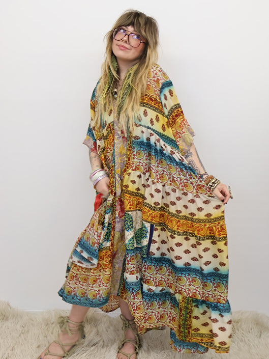 Rasgulla Sari Twilight Dress