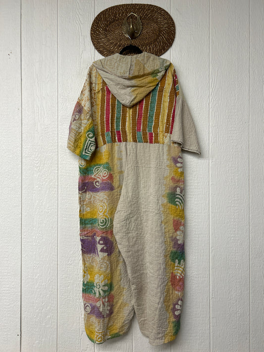 Alchemi Pareo Kantha Zen Hoodie Jumpsuit 0926 005