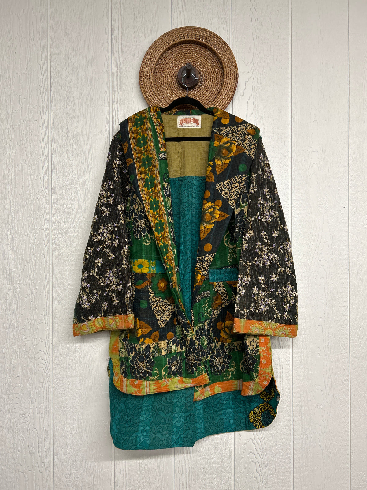 Fine Kantha Drifter Coat 1026 235