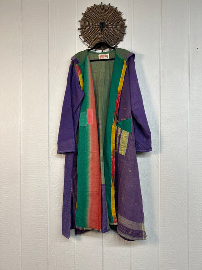 Fine Kantha Rising Sun Coat 1026 180