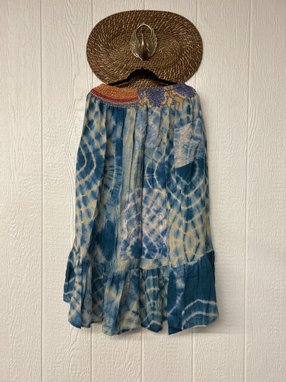 Crepe Sari Dahlia Skirt 1026 087