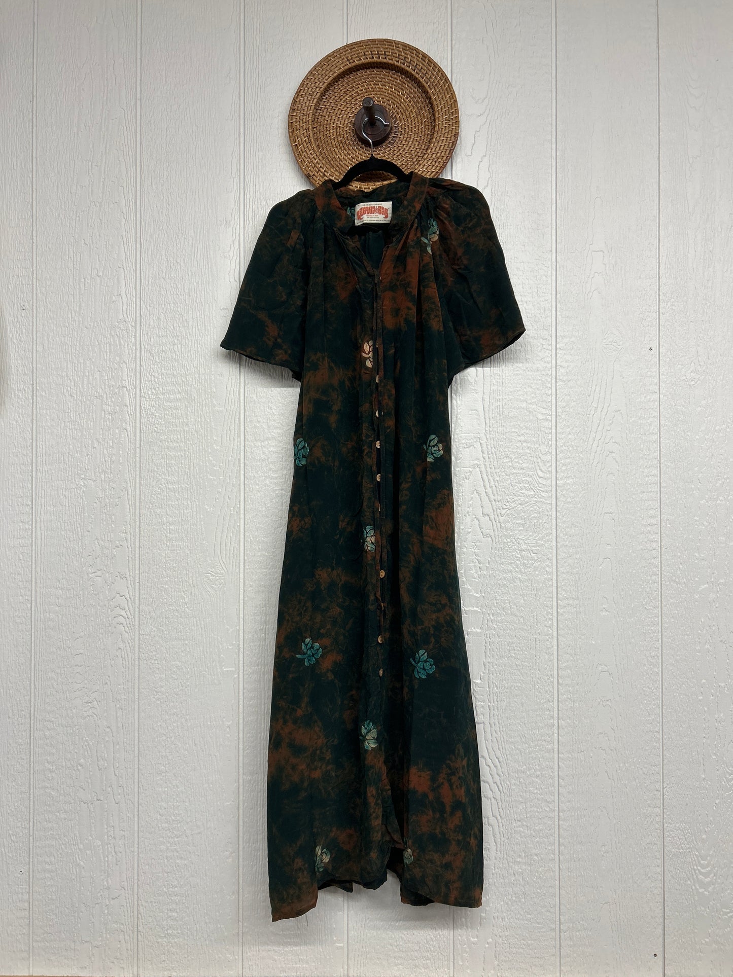 Crepe Sari Summer Woodstock Duster 0626 059