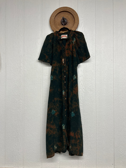 Crepe Sari Summer Woodstock Duster 0626 059
