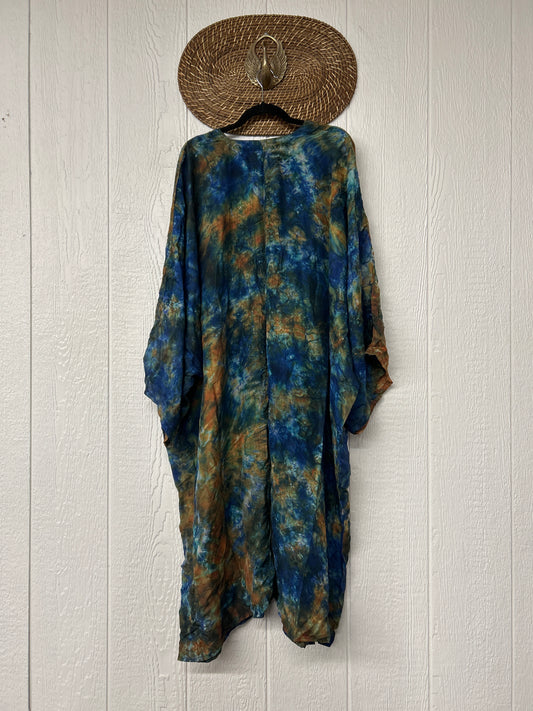 Crepe Sari Gaia Duster Dress 0826 266