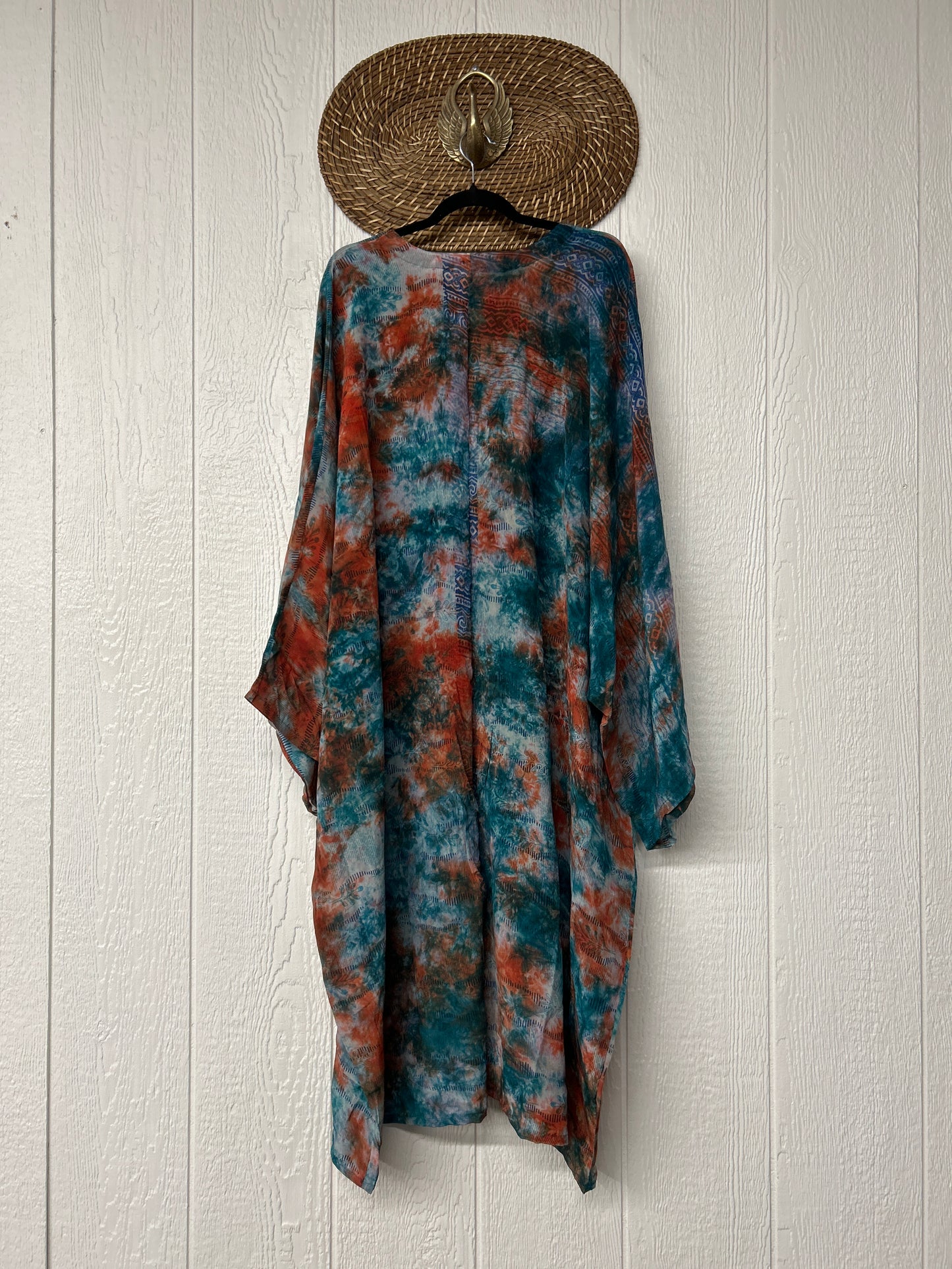 Crepe Sari Gaia Duster Dress 0426 254