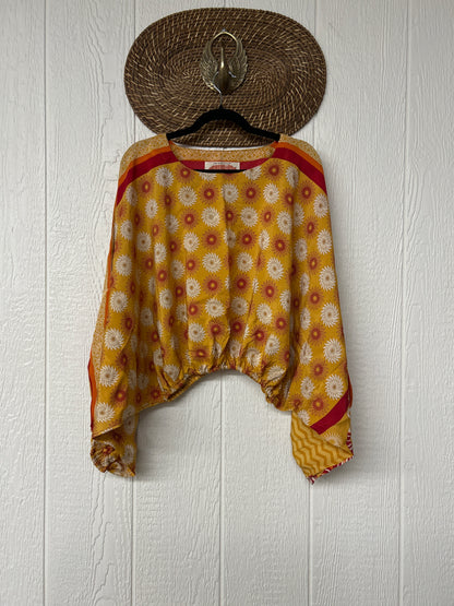 Crepe Sari Luna Crop Top 0126 273