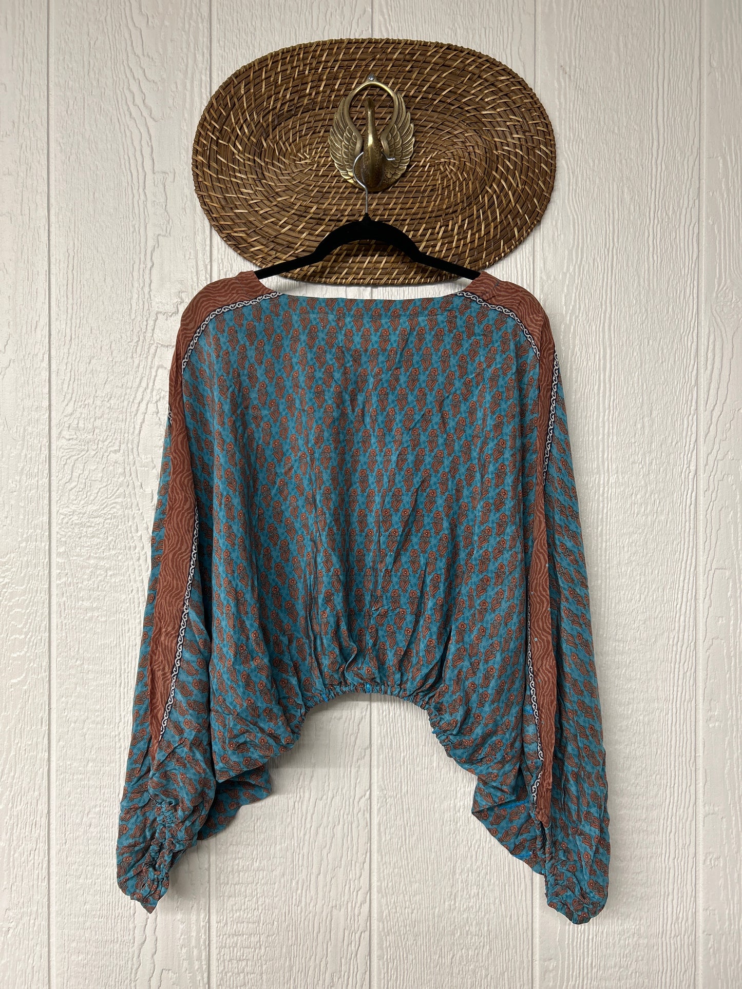 Crepe Sari Luna Crop Top 0526 020