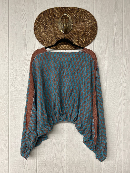 Crepe Sari Luna Crop Top 0526 020