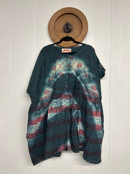 Pareo Kantha Daydreamer Button Down Mini  0526 015