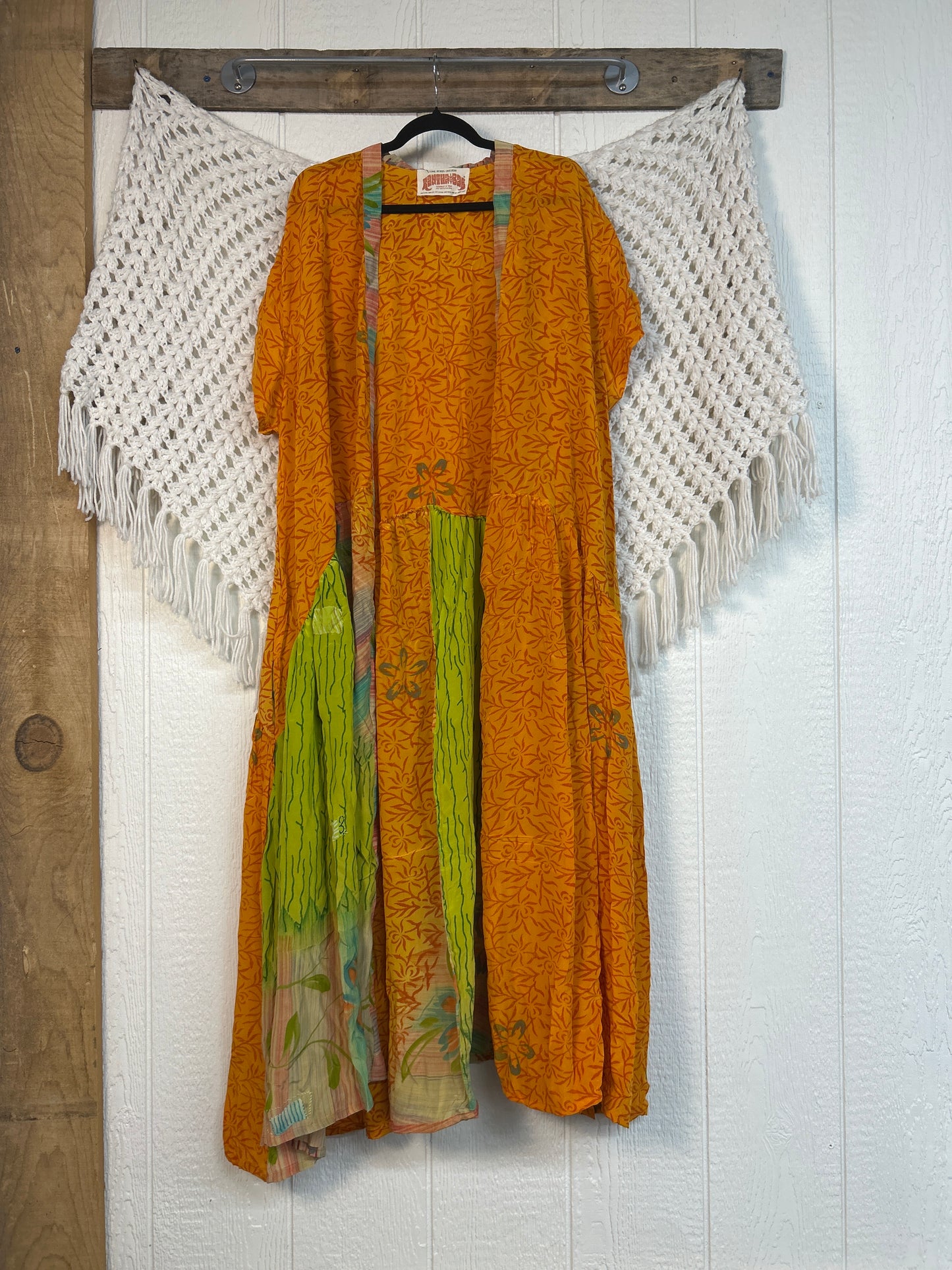 Crepe Sari Summer Evermore Kimono 0726 238