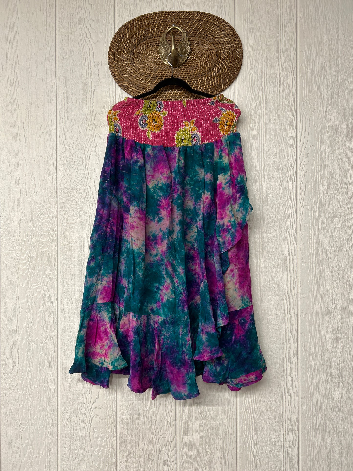 Crepe Sari Inner Peace Wrap Skirt 0626 048