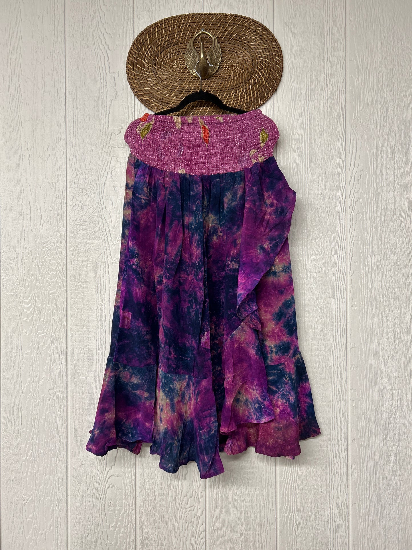 Crepe Sari Inner Peace Wrap Skirt 0626 205
