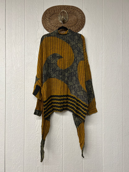 Crepe Sari Nirvana Button Down 1125 129