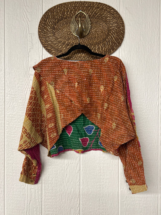 Pareo Kantha In Bloom Cropped Pullover 0326 250