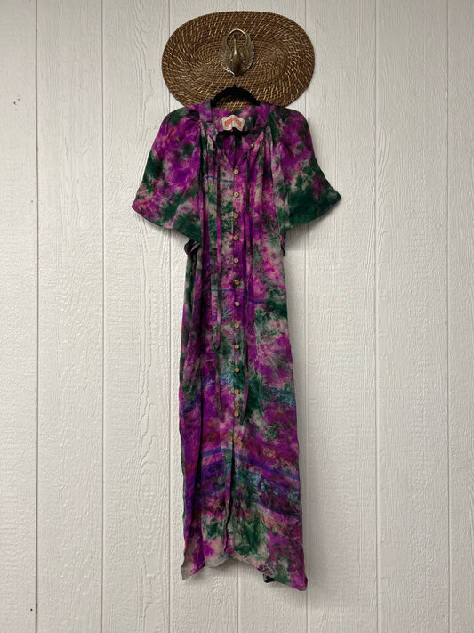 Crepe Sari Summer Woodstock Duster 0626 157