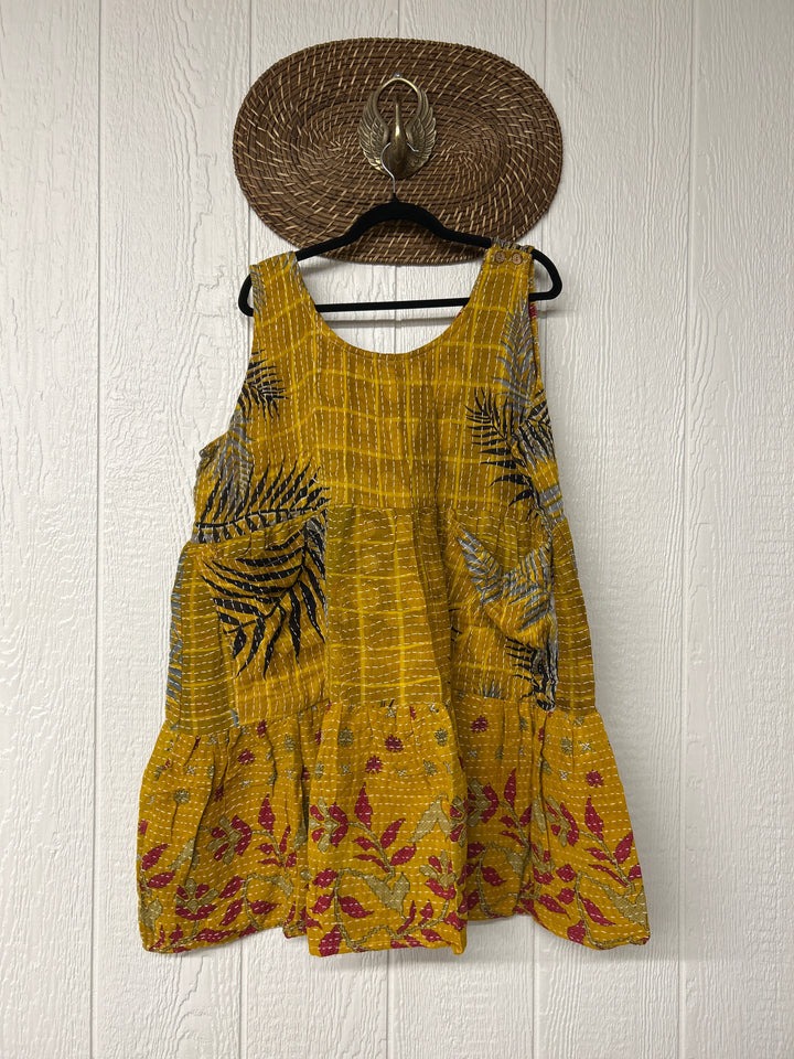 Kantha Meadow Mini Dress 0625 173