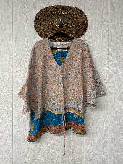 Pareo Kantha Hi-Lo Butterfly Top 0626 029