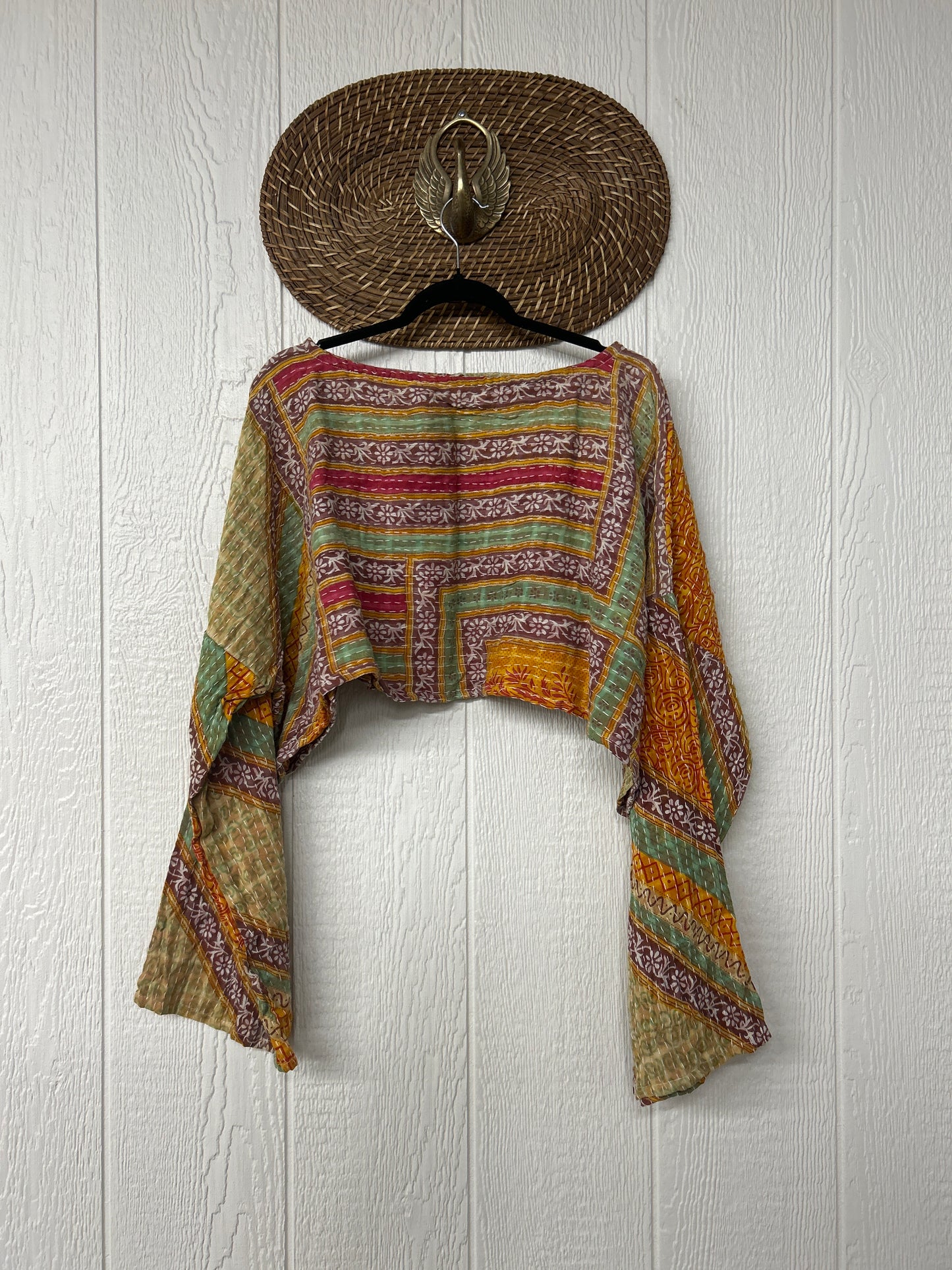 Pareo Kantha Abundance Crop Top 1225 074