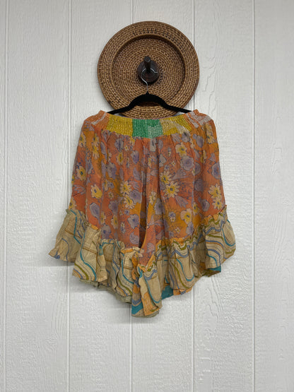 Crepe Sari Lover Cropped Culottes 0726 194