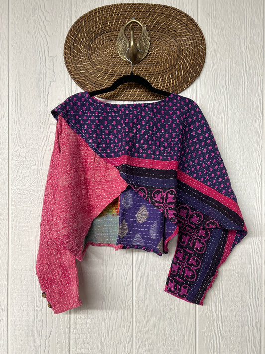 RETAIL Pareo Kantha In Bloom Cropped Pullover 0326 143