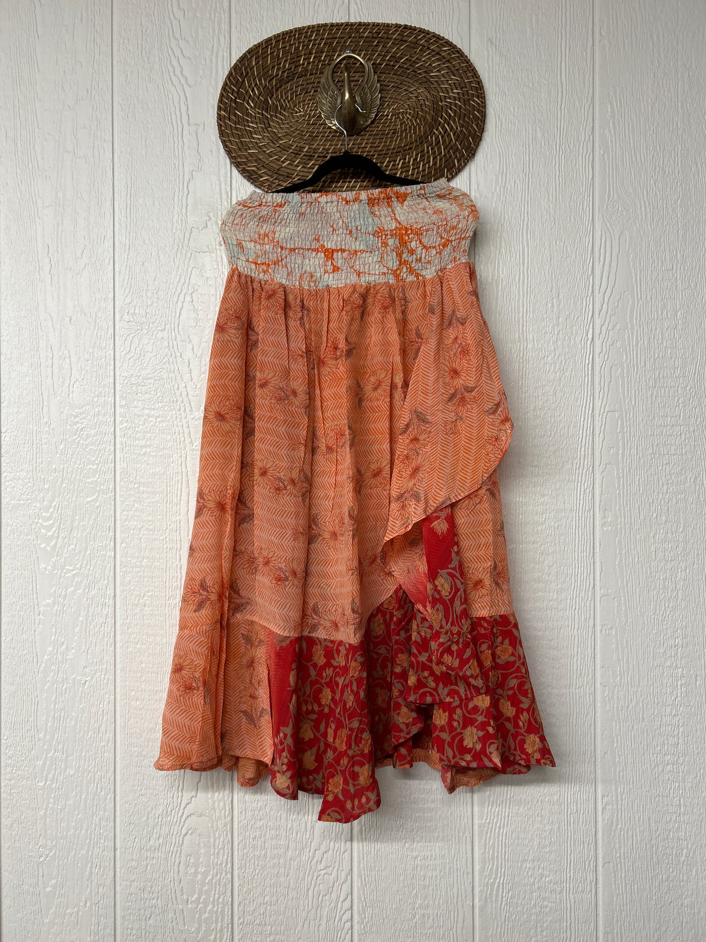 Crepe Sari Inner Peace Wrap Skirt 0626 171